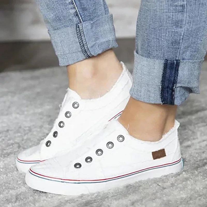 Женская обувь на плоской подошве Schoenen модная Вулканизированная Летние