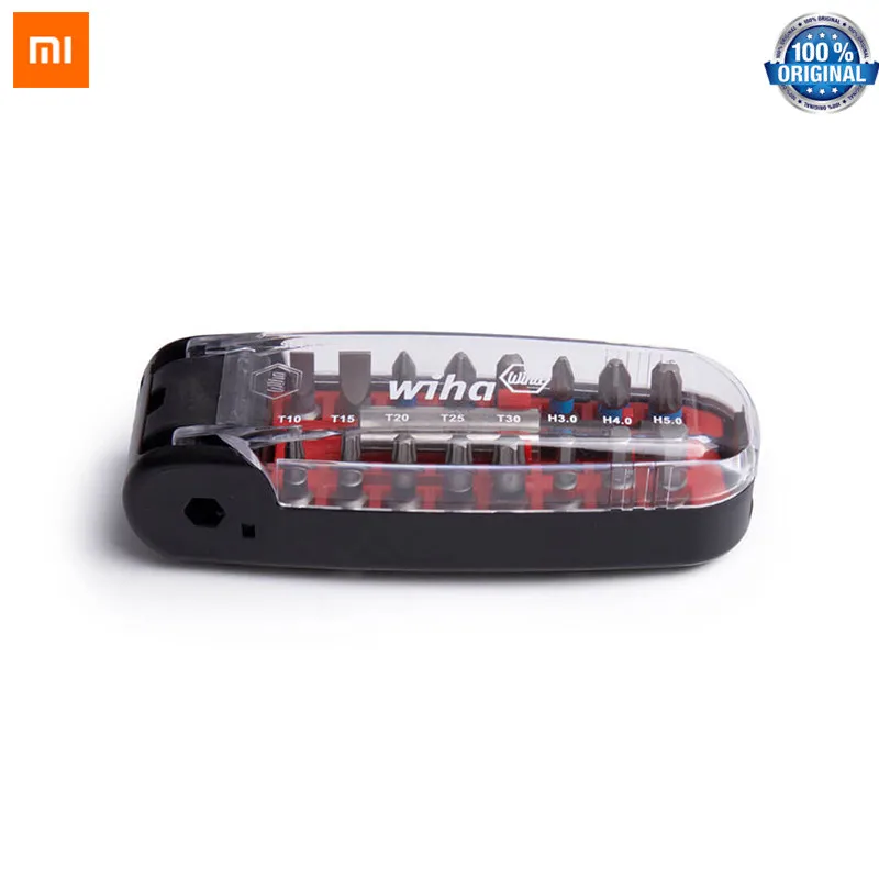 

Xiaomi Wiha Crocodile mouth bit black 17PCS Screwdriver Kit Precision Magnetic Bits DIY Screw Driver Set For Home