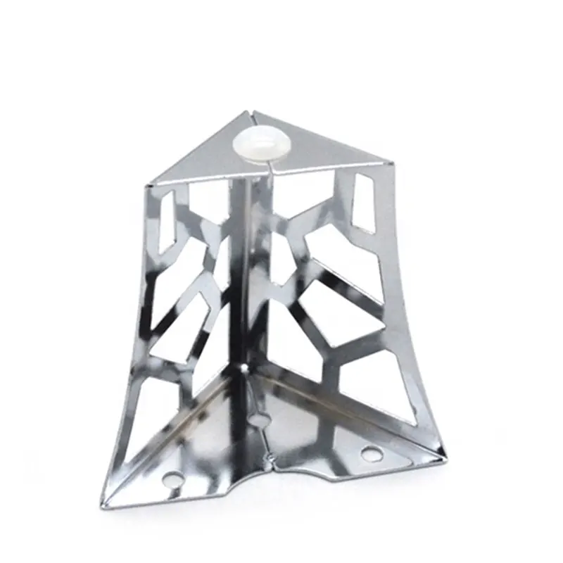 Description Picture 6 of item1pcs Modern Furniture Feet Legs Gold Silver Color Hollow Out Geometric Sofa Legs Table Cabinet Foot Bracket Furniture Hardware