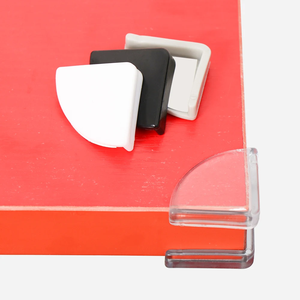 4PCS Baby Corner Safe Protector Soft Silicone Table Desk Corner Guard Edge Protection Cover Children Anticollision silicone table corner protector table corner protector table edge protector furniture anti collision strip