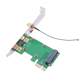 

MINI PCI-E to Desktops PCI-E Card Adapter Wireless Networks Card Mini PCIE PC Laptop Wireless Networks Card Adapter Card SP99