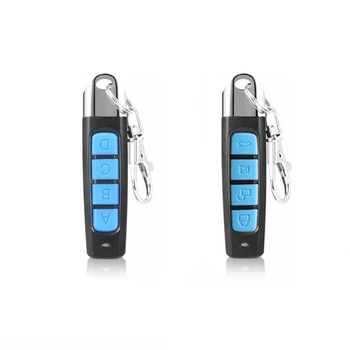 

433Mhz Remote Control Garage Gate Door Opener Remote Control Duplicator Clone Electric Door Copy Controller Anti-theft 4 Buttons