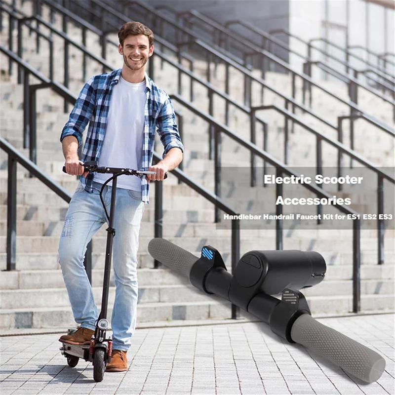 1* скутер руль поручень подлокотник для Segway/Ninebot/KickScooter ES1 ES2 ES3