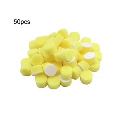 50 - Pack 1 Sponge Buffing and Polishing Pads Set (YELLOW)