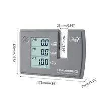 Ls101 medidor de transmissão de filme solar ultravioleta taxa de rejeição infravermelha vlt teste w8ea