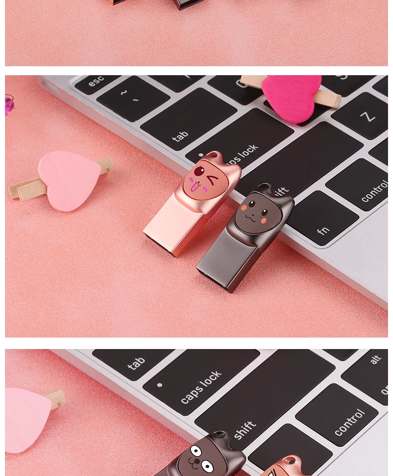 Usb флеш-накопитель Instagram с милым мультяшным котом, карманный мини-накопитель, размер 32 г, 64 г, флеш-накопитель, прекрасный светильник, Подарочный флеш-накопитель, бесплатный адаптер OTG