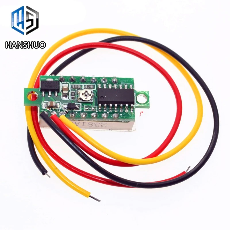 1PCS-Mini-0-28-inch-0-28-3-Wires-Digital-Voltmeter-Blue-Red-Green-Yellow-LED (5)