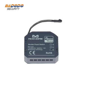 

Z-Wave Plus roller shutter controller module device MCO HOME C221 with energy metering for Single-phase asynchronous AC motor