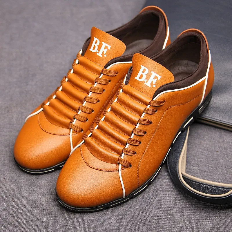 LZJ/Большие размеры 38-48; мужская повседневная обувь; модная кожаная обувь для мужчин; Летняя мужская обувь на плоской подошве; Прямая поставка