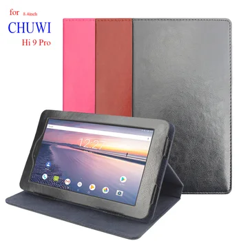 

Fashion PU leather Protective Cover Case For CHUWI Hi9 Pro Tablet P ,8.4" Protective Case Flip For chuwi h i9 pro Covers Stand