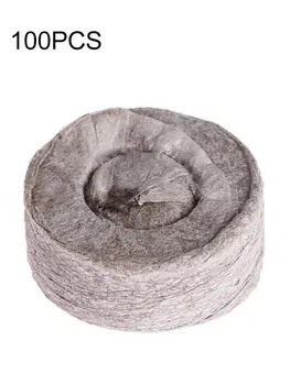 

100 Count Jiffy Peat Soil Pellets Seeds Starting Plug 30MM For Indoors Planting Garden Transplanting Easy To Use