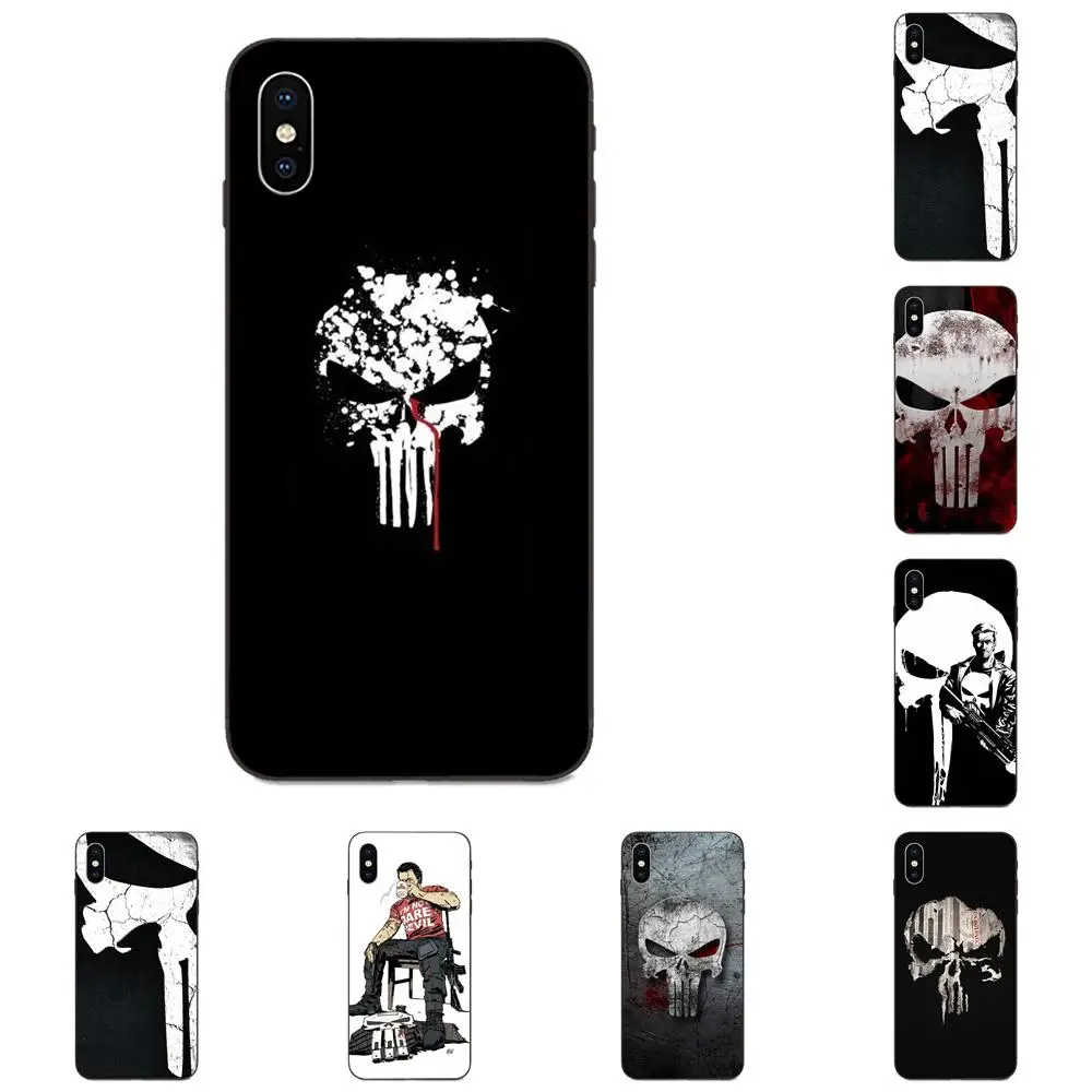 

The Punisher For Xiaomi Redmi Note 2 3 4 4A 4X 5 5A 6 6A 7 Go Plus Pro S2 Y2 Cell Phone Case