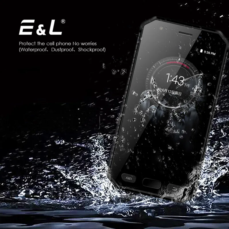 KEN XIN DA E& L S30 4," IP68 водонепроницаемый прочный мобильный телефон 2 Гб+ 16 Гб 8,0 МП 2950 мАч Dual SIM 4G жесткий внешний смартфон