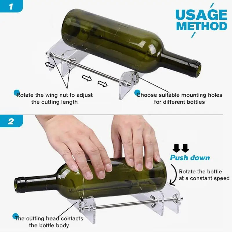 Стеклянная бутылка DIY Резак Профессиональный инструмент для винных бутылок