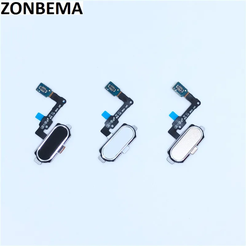 

2pcs/lot For Samsung Galaxy J5 J7 Prime G570 G5700 G610 G6100 Touch ID Fingerprint Sensor Home Return Key Button Flex Cable