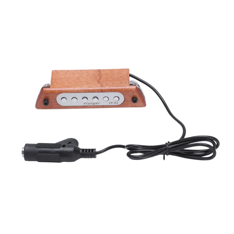 Flanger Fp 02 акустическая деревянная гитара звуковое отверстие звукосниматель