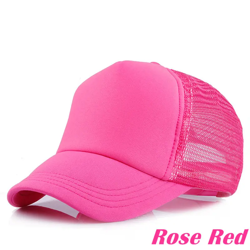 Full rose Red 50 шт. индивидуальная Кепка с логотипом, бейсболка для мужчин и женщин, Регулируемая Кепка Для Взрослых - Цвет: Full rose Red