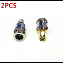 2 шт. NK/SMAJ N автобус-SMA автобус Interphone конверсионная головка L16 автобус-автобус коаксиальный кабель передачи соединение Высокое качество полная медь