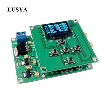 

Lusya AD9912 GSPS frequency 1HZ-400MHZ sine wave output DDS Signal Source Generator Module STC main control board T0843
