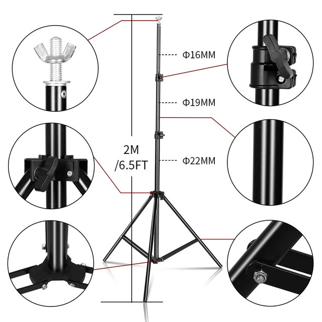 Telescopic Photography Background Stand – Studio & Party Use 4