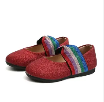 

Girls Flat Shoes Girl Princess Sneakers Baby Single Shoes Kids Toddlers Sequins Casual Shoes Size 21-36