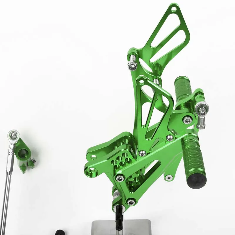 SMOK педаль мотоцикла для Yamaha YZF R1 2007 2008 ЧПУ Rearsets подножки задний тормоз сдвиг регулировочный набор Серебряный черный красный