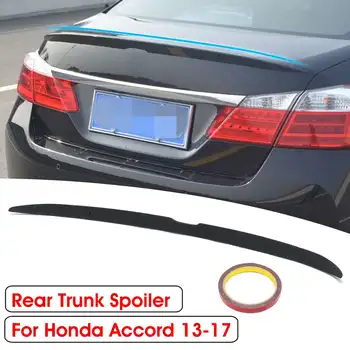 

ABS Car Rear Trunk Spoiler Lip Wing Matte Black For Honda For Accord 4DR Sedan 2013 2014 2015 2016 2017