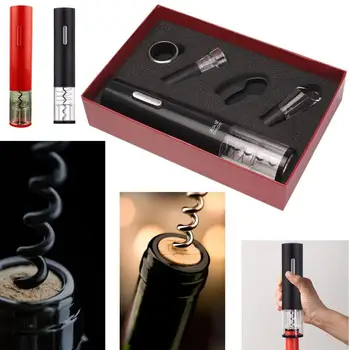 

Portable Wine bottle opener set household electric bottle opener wine set five-piece gift electronic wine bottle opener