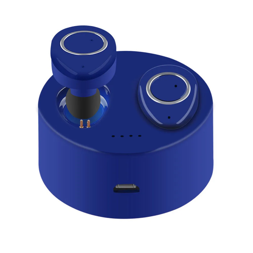 Bluetooth-гарнитура Mini TWS Twins беспроводные наушники-вкладыши стереонаушники дизайн для спорта легко переносится прочный F816