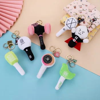 

HQBTS bulletproof youth Plush keychain pendant with the same style around