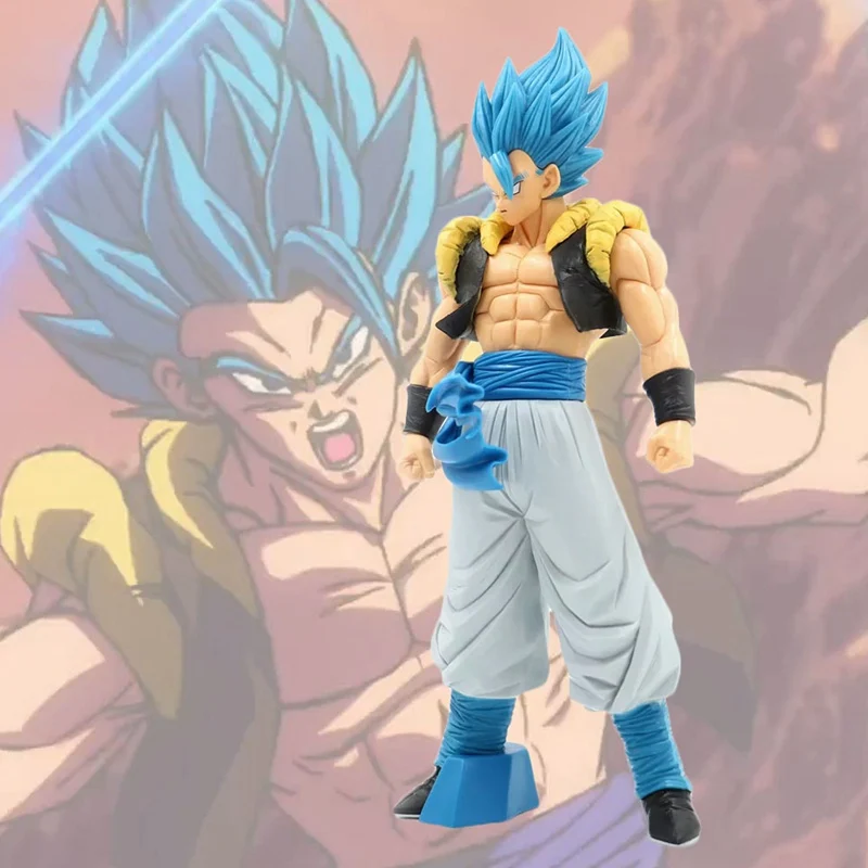 Аниме Dragon Ball Z Супер Saiyan Gogeta синие волосы Dragon Ball ПВХ фигурка Коллекция Модель игрушки