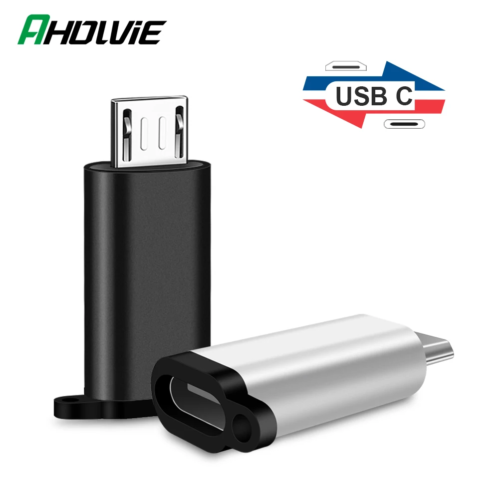Адаптер Micro USB к Type C телефонный кабель адаптер разъем OTG для Huawei Xiaomi Samsung oneplus