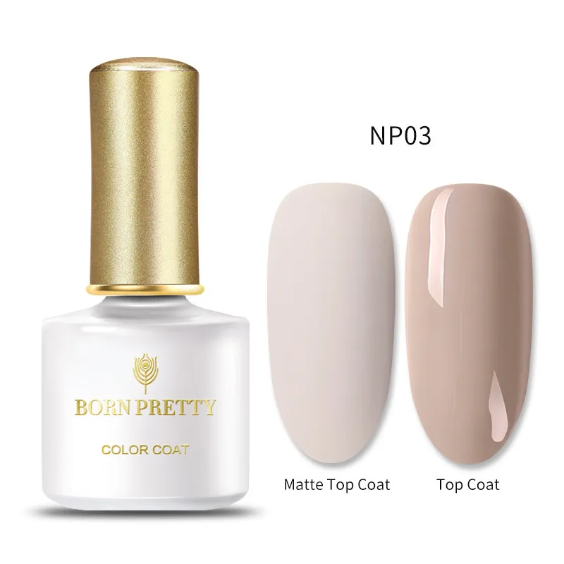 BP-NP03 BORN PRETTY Gel Polish Plum Color Semi Permanent Soak Off Gel Nail Polish 60 Colors Nail Art Gel Varnish Matt Top Coat Need 6ml - Цвет: BP-NP03