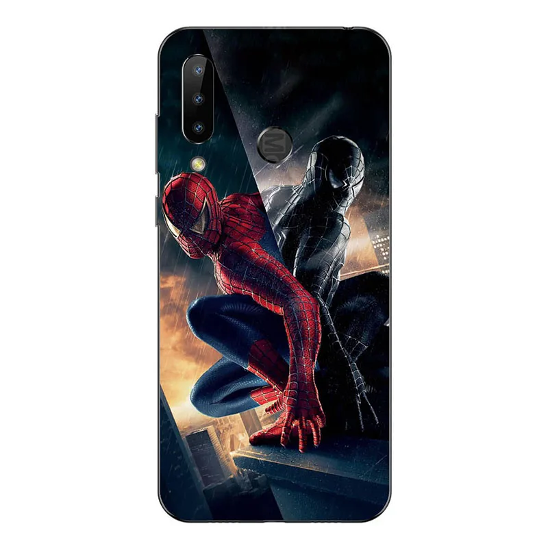 M01 Мягкие силиконовые с рисунком, чехол для телефона, чехол Для Doogee Y9 plus N20, цветная задняя крышка, милый мультяшный цветочный чехол - Color: M01