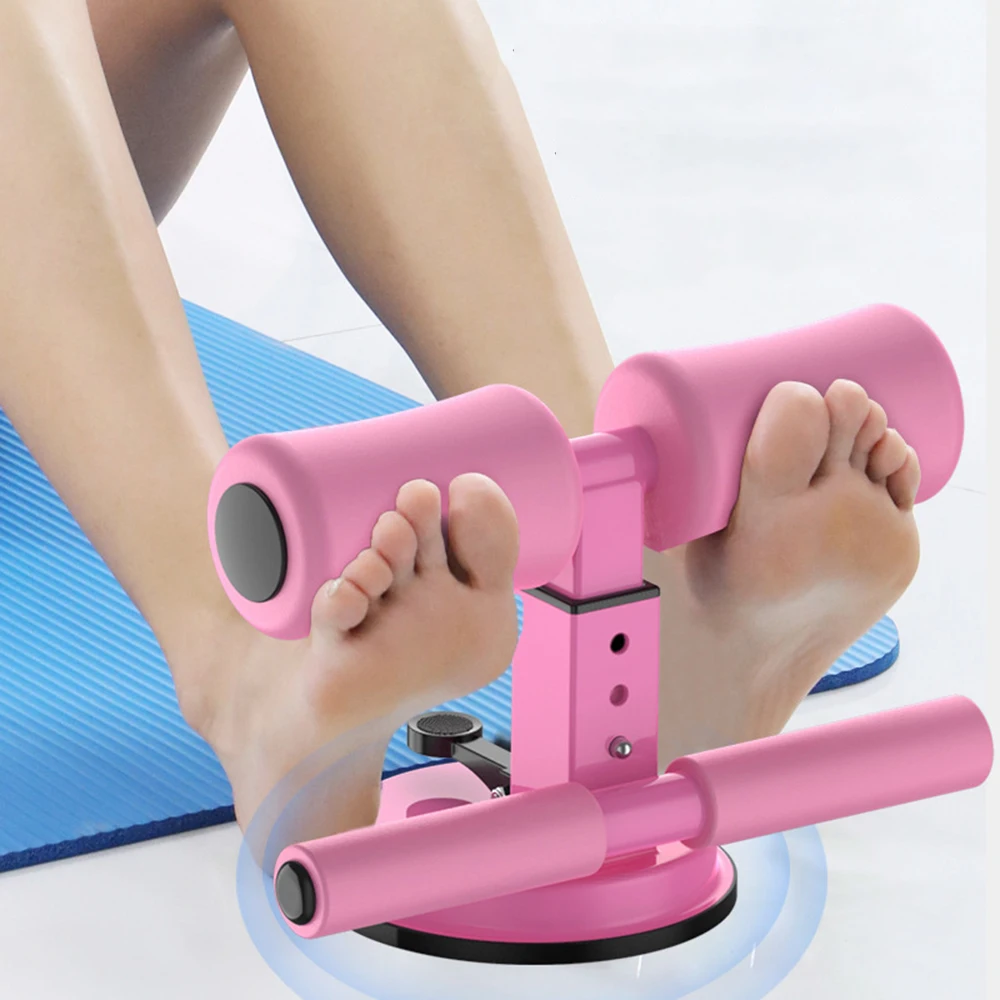 Multicolor Sit Up Bar Ankle Support Trainer Floor Assistant Abdominal Exercise Stand Muscle Training Workout Home Fitness Gear