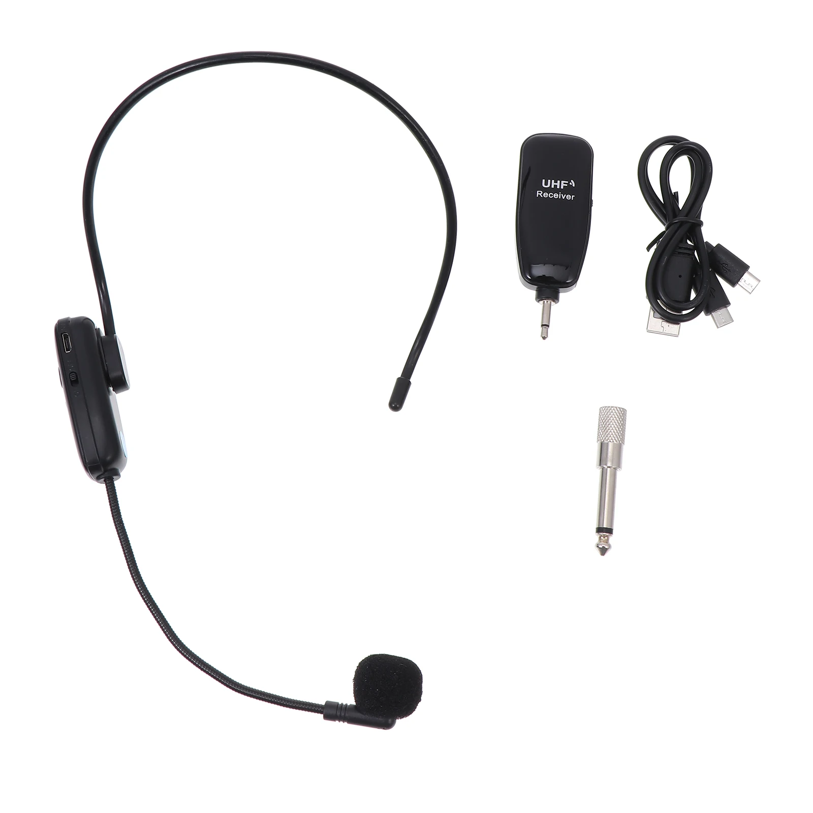1 Set Vocal Wireless Headset Microphone Condenser Mic For Voice