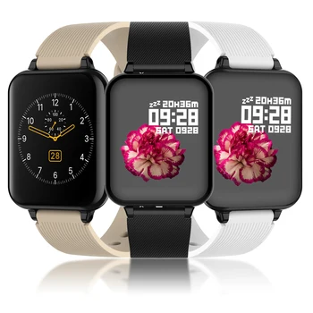 

B57 Smart Bracelet Blood Pressure Fitness Tracker ECG Bracelet SmartWatch Heart Rate Monitor Sports Wear Men Women Android IOS