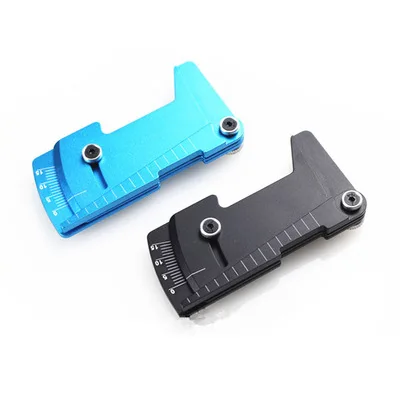

Taiwan Falcon 1/10 Shunting Tool Metal CNC High-Foot Shunting Height Gauge Four Wheel Locating Rule