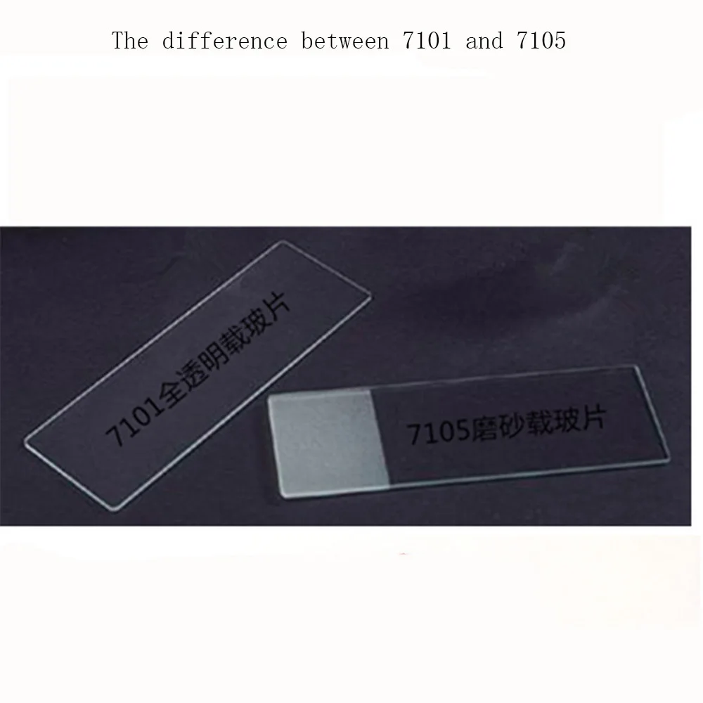 Lab Glass Supplies 50pcs/box Square Microscope Slide Biological Laboratory Supplies