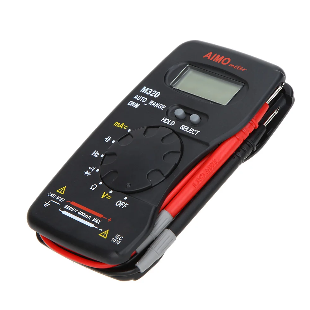 AIMO M320 Digital Multimeter Tester Handheld DC AC Voltage Current Meter Frequency Capacitance Measurement | Инструменты