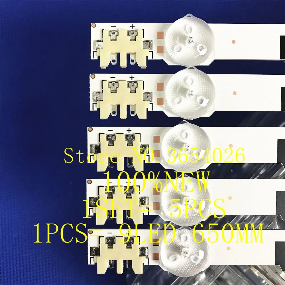 20 шт. для samsung 2013SVS32H Ue32f5000 D2GE-320SCO-R3 UA32F4088AR UA32f4100AR подсветка люмен D2GE-320SC0-R3 650 мм 9LED 32 дюйма