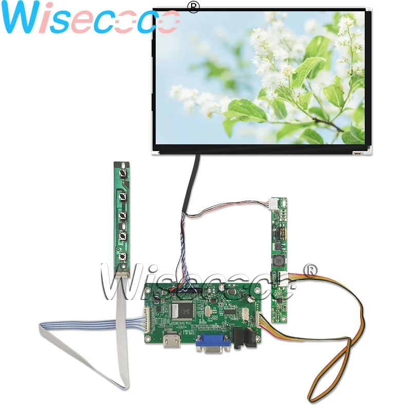 Wisecoco 8,9 дюймов VVX09F035M10 1920*1200 16:10 ЖК-экран ips панель eDP 30 контактов VGA HDMI плата драйвера