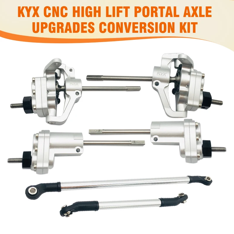 KYX CNC Высокий подъемник портал обновления оси комплект преобразования для Axial SCX10