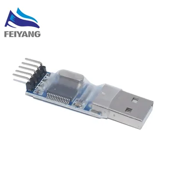 

10PCS SAMIORE ROBOT PL2303 module USB-to-TTL upgrade nine brush board PL2303HX STC MCU download cable Brush line