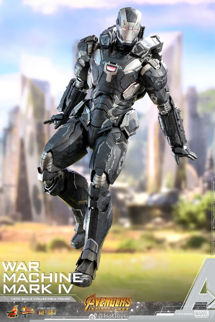 Коллекционные 1/6 весы HOTTOYS военная машина Mark IV MK4 Мстители Железный человек полный набор фигурка модель для фанатов подарки