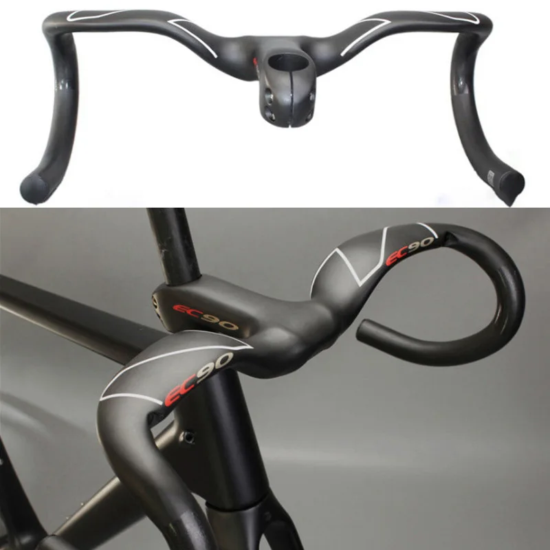 

Matt Black Ultralight Carbon Fiber Road Bike Bicycle Racing Handlebar 400/420mm
