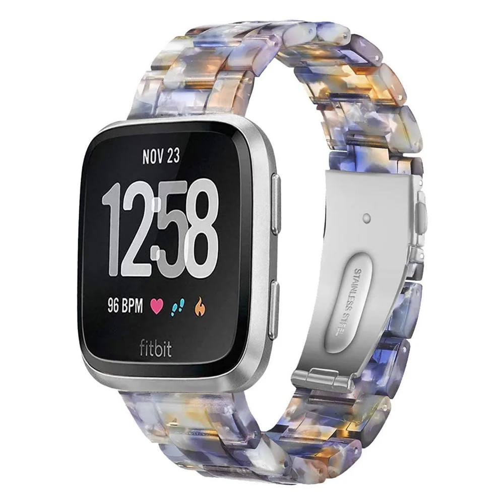 Cinturino Acciaio Inossidabile Per Fitbit Versa / Versa 2 / Versa Lite – Bracciale Di Ricambio Regolabile, Elegante E Comodo, Colore Oro - 2