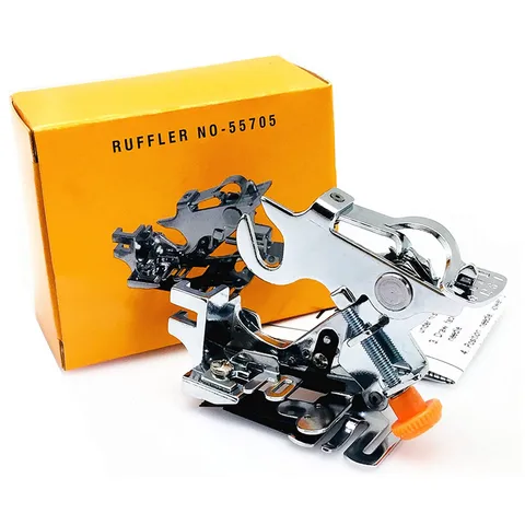 Sewing Machine Parts Ruffler Foot (#55705) For Singer Brother Juki Low Shank Sewing Machine 7yj140