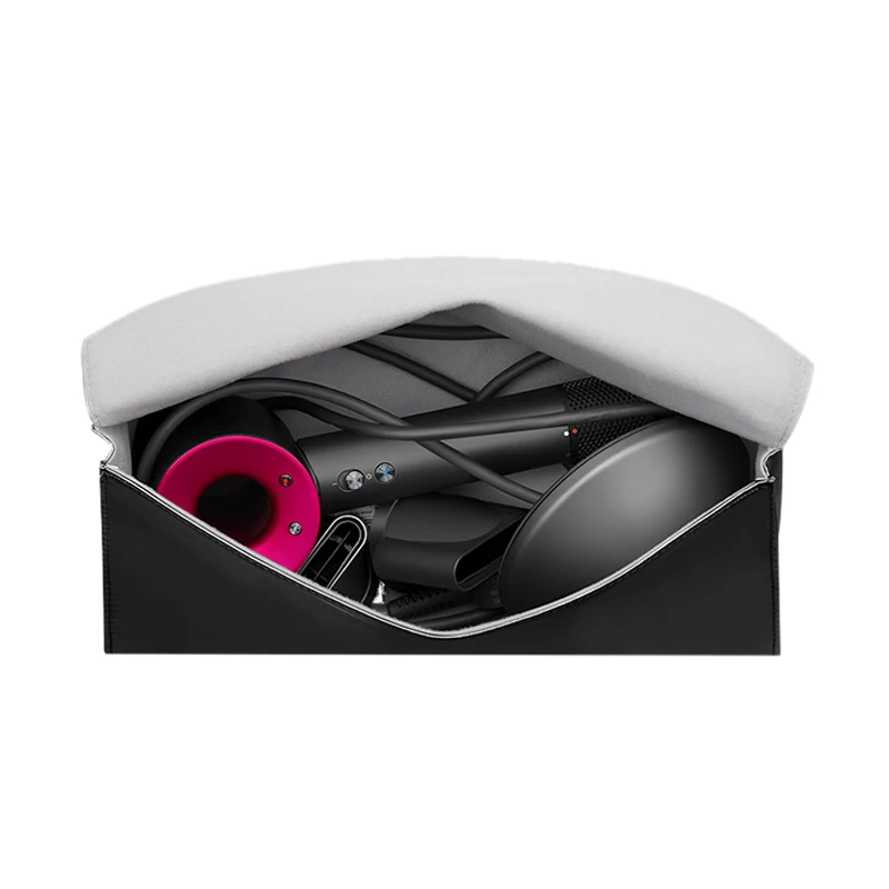 BUBM дорожная сумка для хранения для Dyson сверхзвуковой фен, Магнитный Флип из искусственной кожи пылезащитный Органайзер дорожный Подарочный чехол