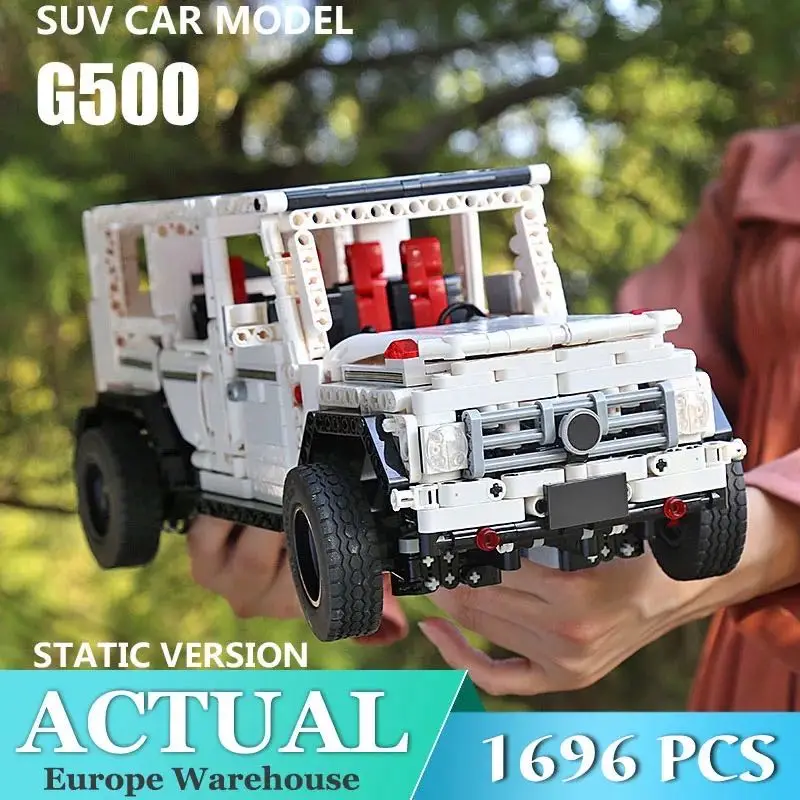 

Benz SUV G500 AWD Wagon Offroad Vehicle Model Building Blocks Bricks Kids Toys Gifts